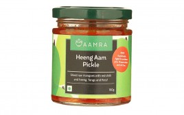 Aamra Heeng Aam Pickle   Glass Jar  190 grams